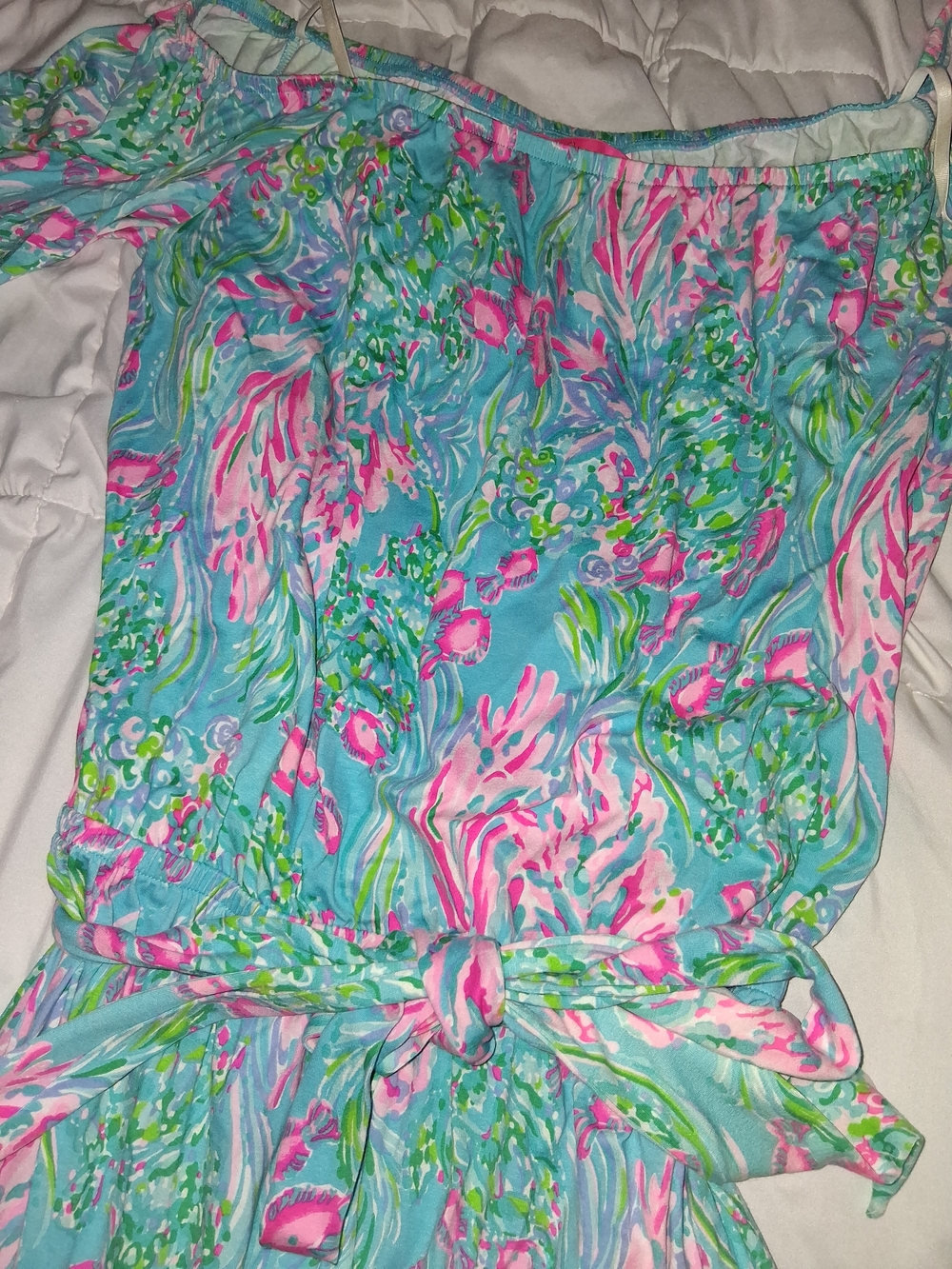 Lilly Pulitzer Lovely Floral Wrap Maxi Dress 👗
